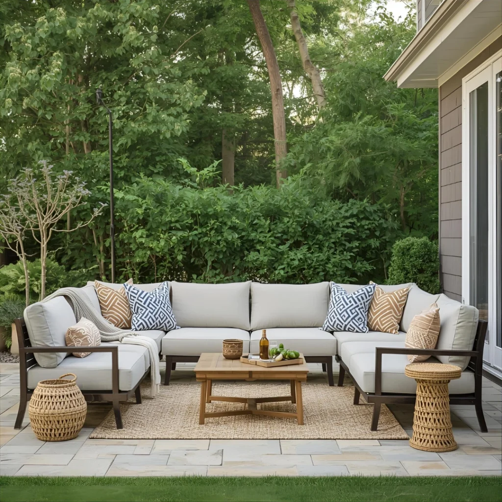 Cosy Outdoor Seating for BBQs