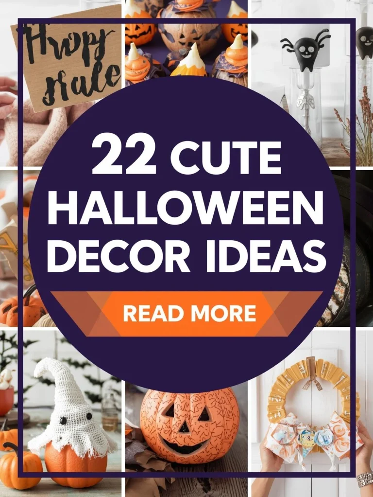Cute Halloween Decor Ideas 2025