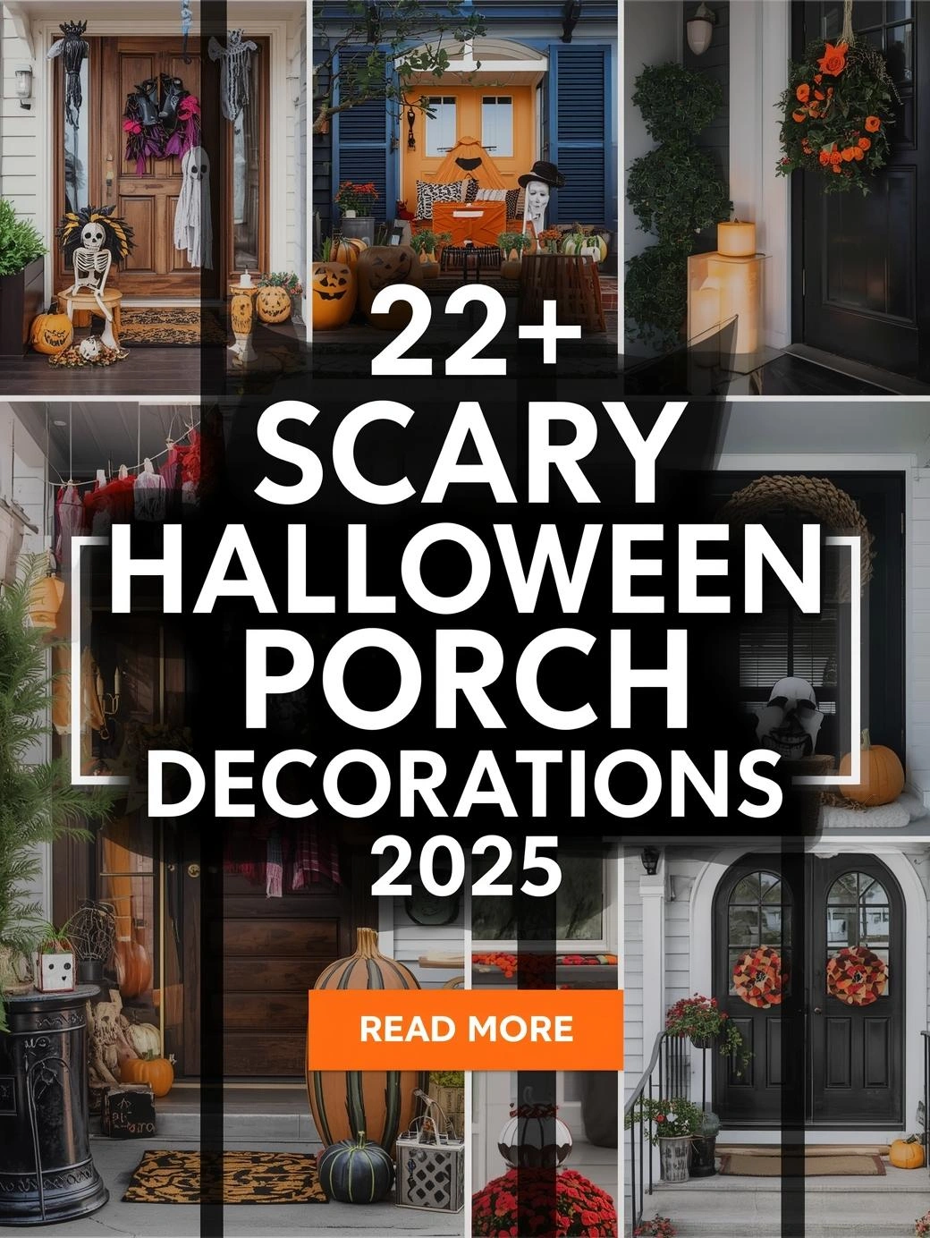 Scary Halloween Porch Decorations
