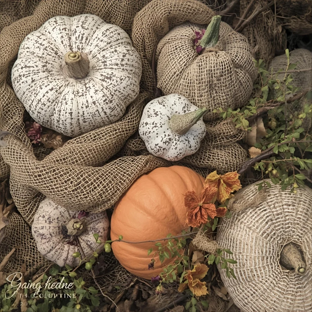 The Importance of Texture

Texture is what gives farmhouse decor its depth and warmth, and it's crucial for Farmhouse Halloween Decor Ideas.